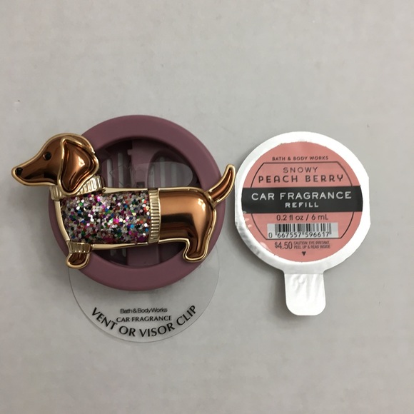 Bath & Body Works Other Bath Body Works Dachshund Car Vent Clip